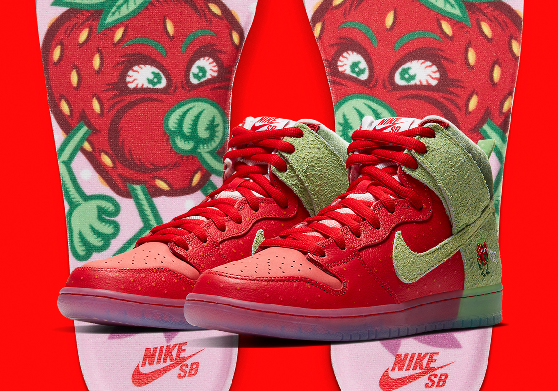 Nike Dunk High "Strawberry Cough" - Dấu ấn mùa Covid