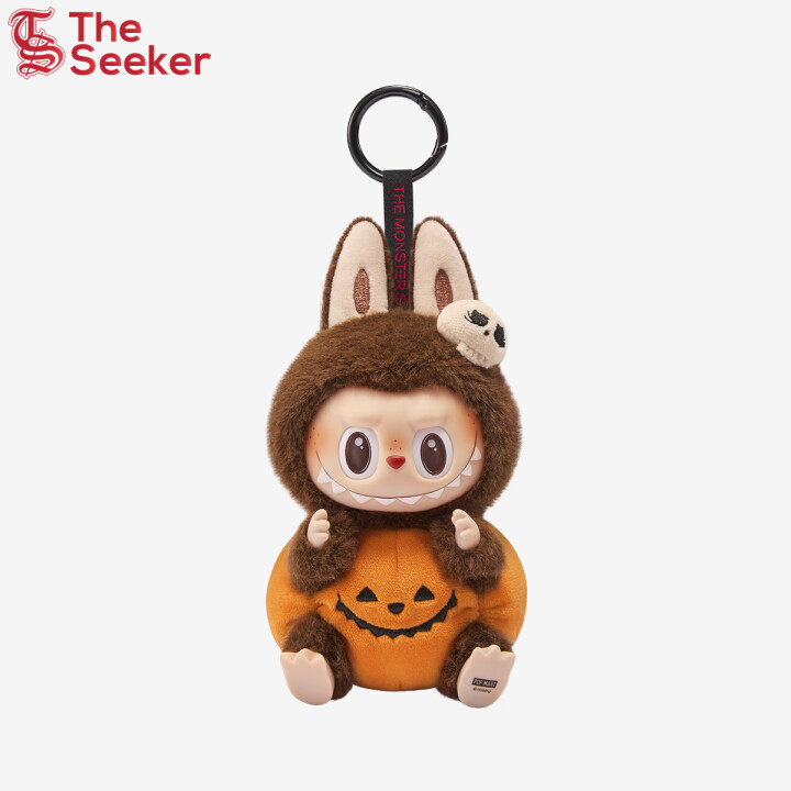 POP MART Happy Halloween Party Series-Sitting Pumpkin Vinyl Plush Pendant
