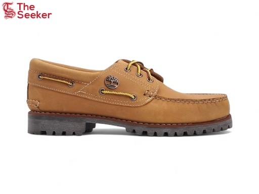 Timberland Authentic Boat Shoe  Wheat Full Grain