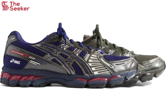 ASICS-Gel-Kayano-12.1-Kith-Marvel-vs.-Capcom-Captain-America-vs.-Guile-Sealed-Box-(Comic-Included)---