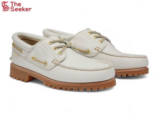 Aime Leon Dore X Timberland 3-Eye Collaboration Casual Low-Top Boat Shoes Men Shoes White