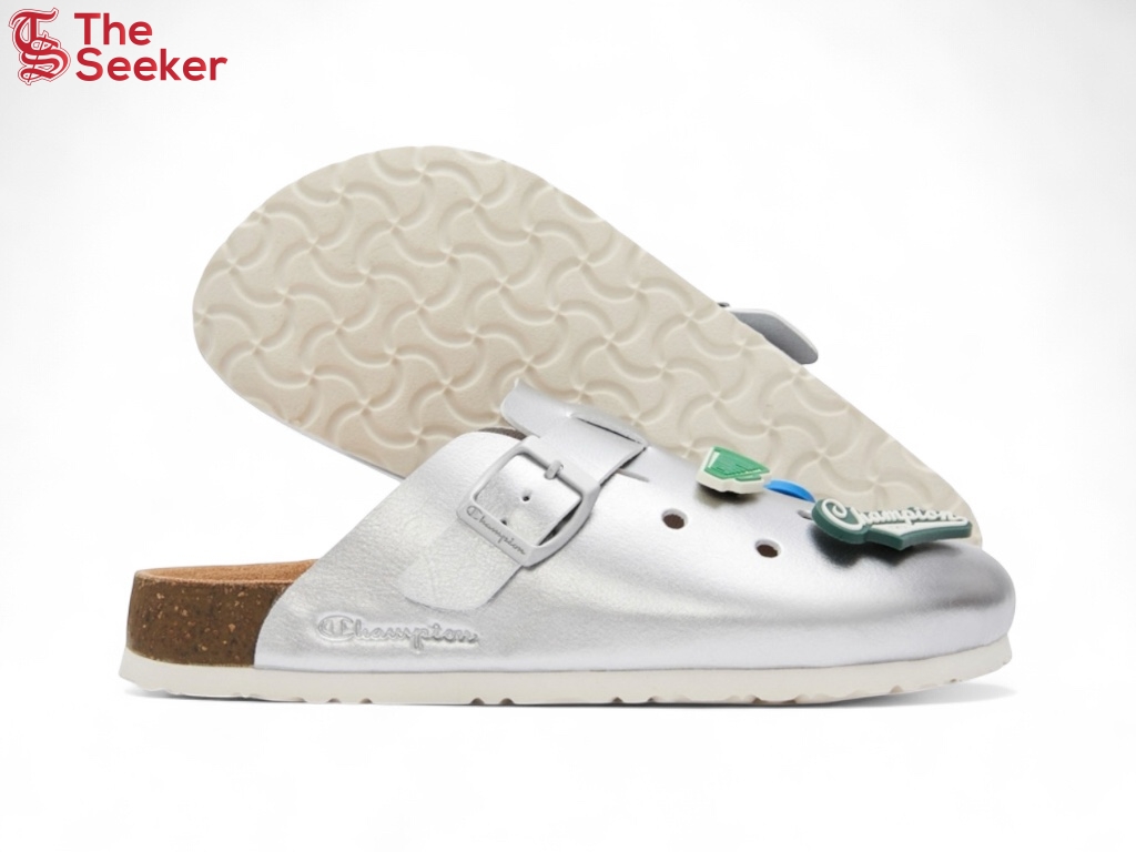 Champion Sandal Birken White Silver