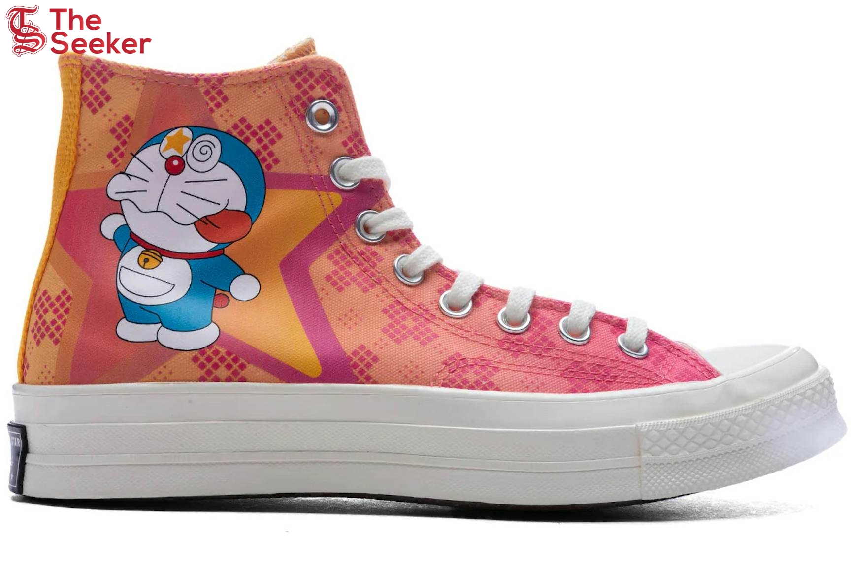 Converse Chuck 70 Hi Doraemon Habanero Gold