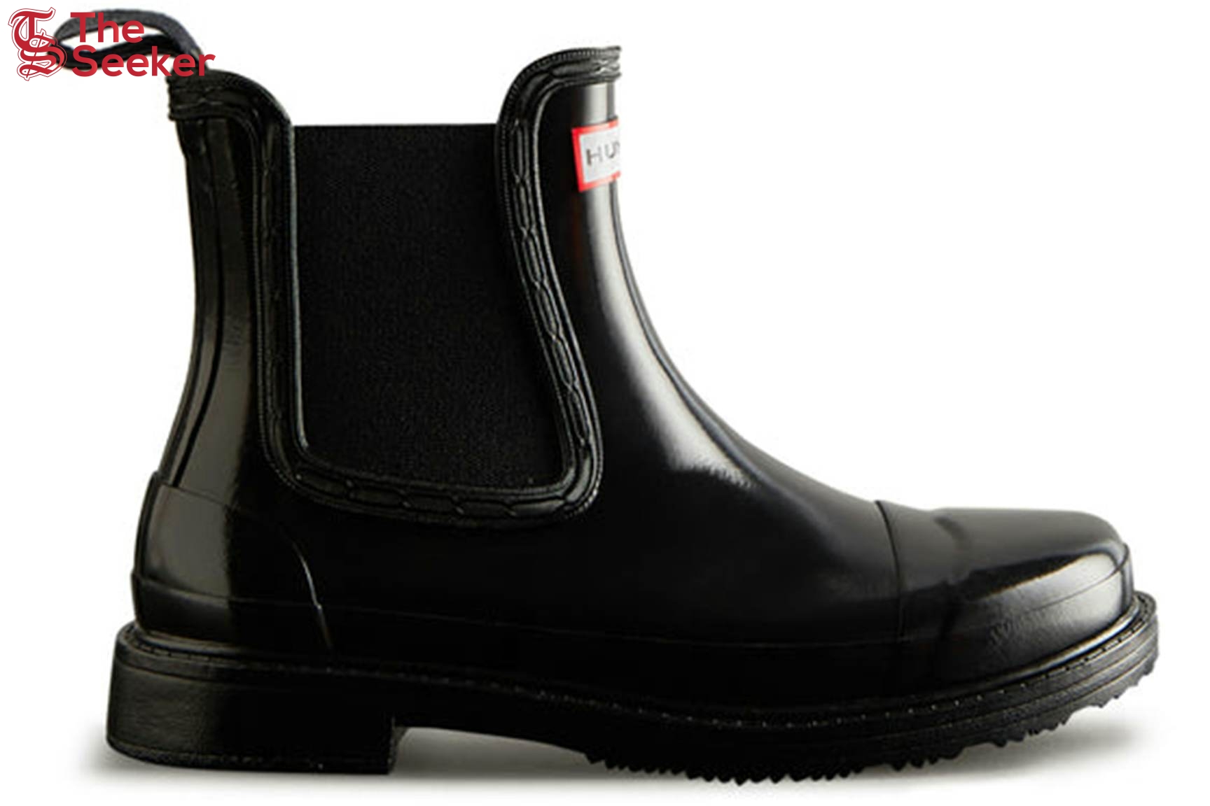 Hunter-Commando-Chelsea-Gloss-Rain-Boots-Black-(Women's)-WFS1018RGL-BLK