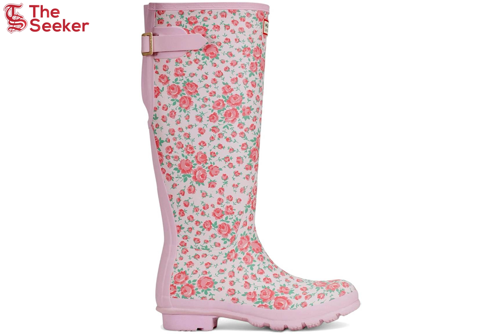 Hunter-Original-Back-Adjustable-Tall-Rain-Boots-LoveShackFancy-Pink-Floral-Print-(Women's)-HWT1001RMA