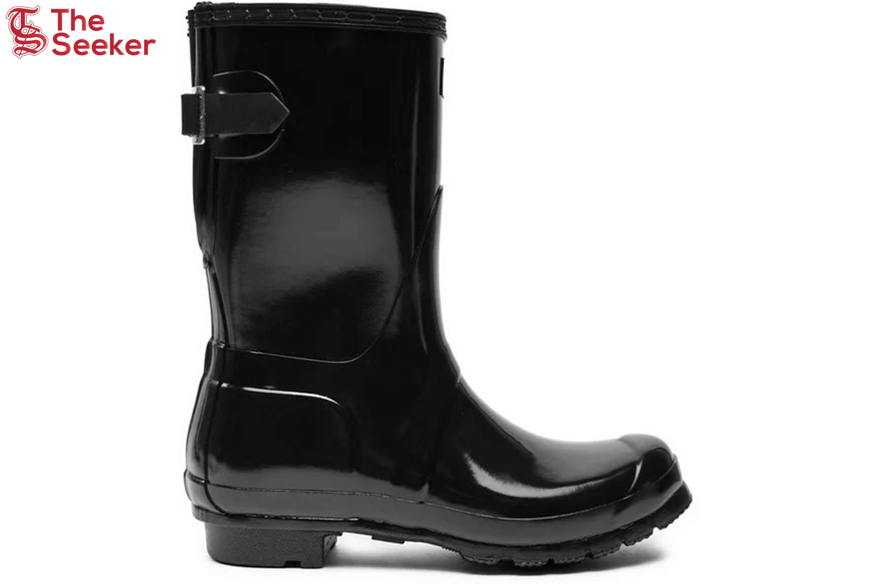 Hunter-Original-Short-Back-Adjustable-Gloss-Rain-Boots-Black-(Women's)-WFS1013RGL