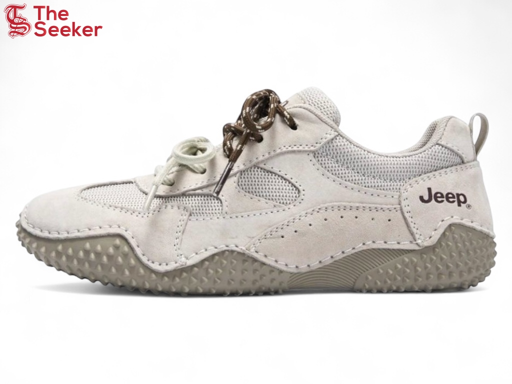 Jeep Retro Outdoor Sneakers Non-Slip Grey (Women's)