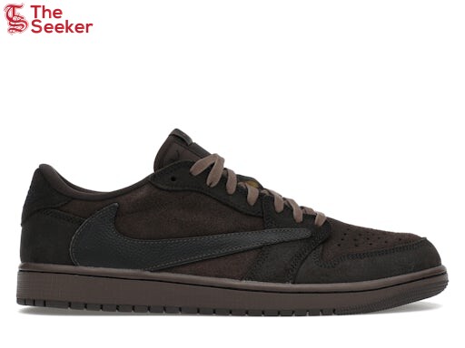 Jordan 1 Retro Low OG SP Travis Scott Velvet Brown
