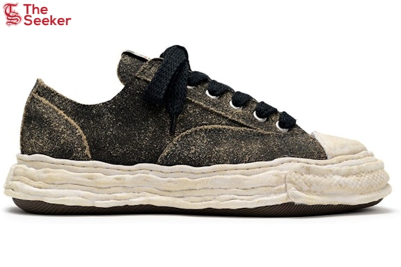 Maison-Mihara-Yasuhiro-Peterson-23-OG-Sole-Vintage-Suede-Low-Black-White-A15FW724-BLK