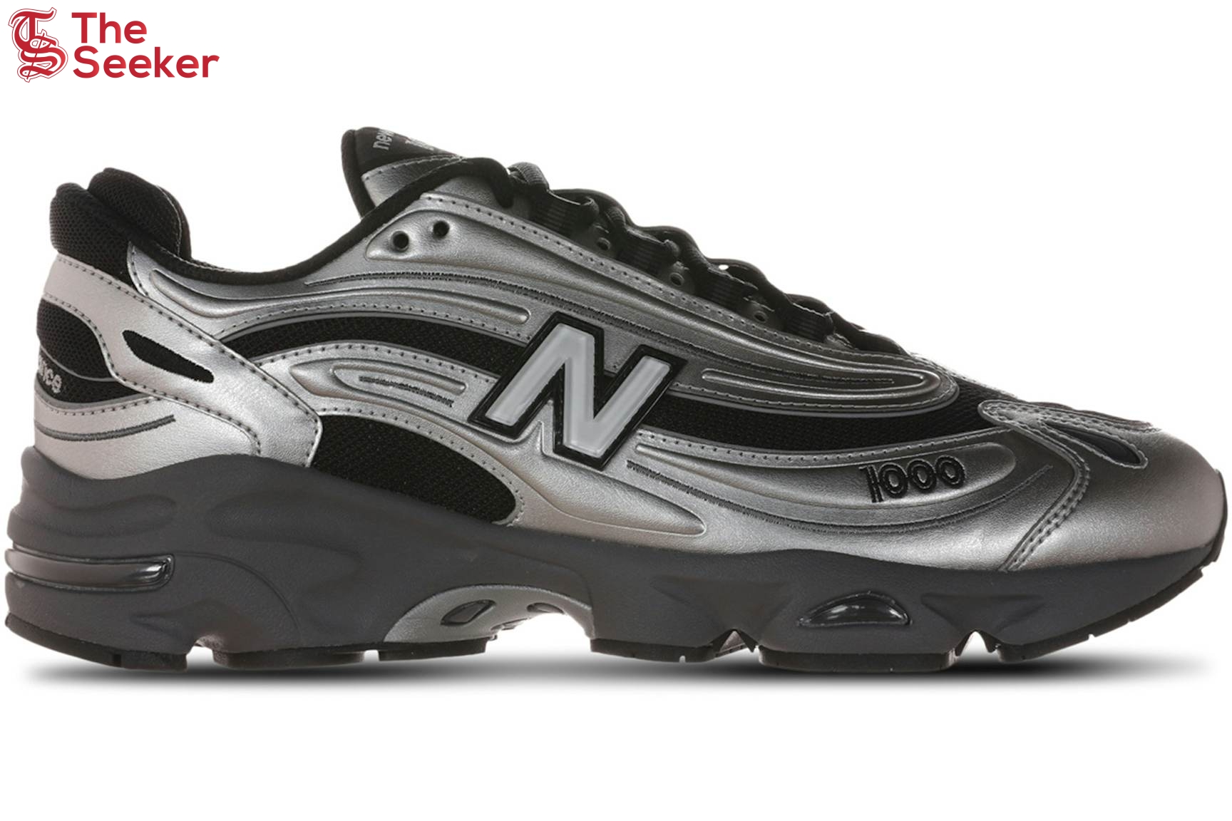 New Balance 1000 Black Silver Metallic