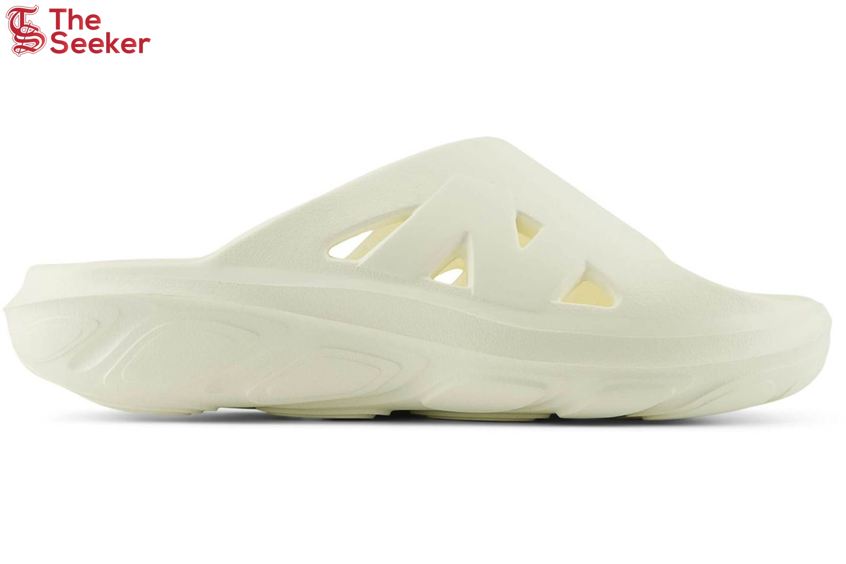 New Balance Fresh Foam RCVRY Slide Angora Parchment