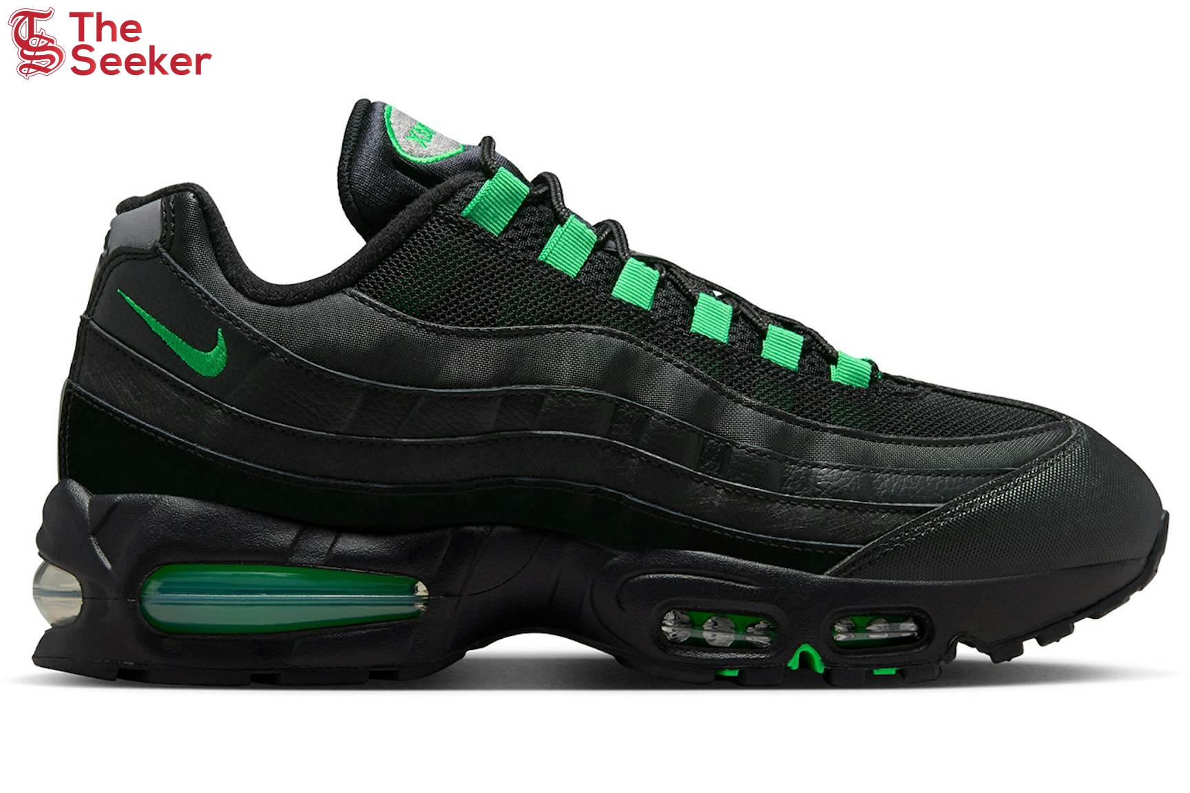 Nike Air Max 95 OG Big Bubble Black Green Shock