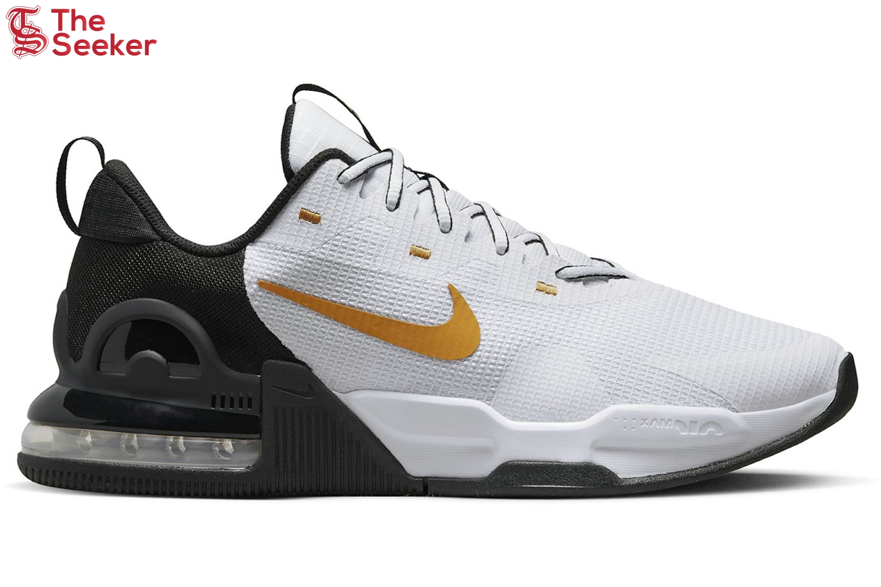 Nike-Air-Max-Alpha-Trainer-5-White-Black-Gold-Suede-DM0829-101