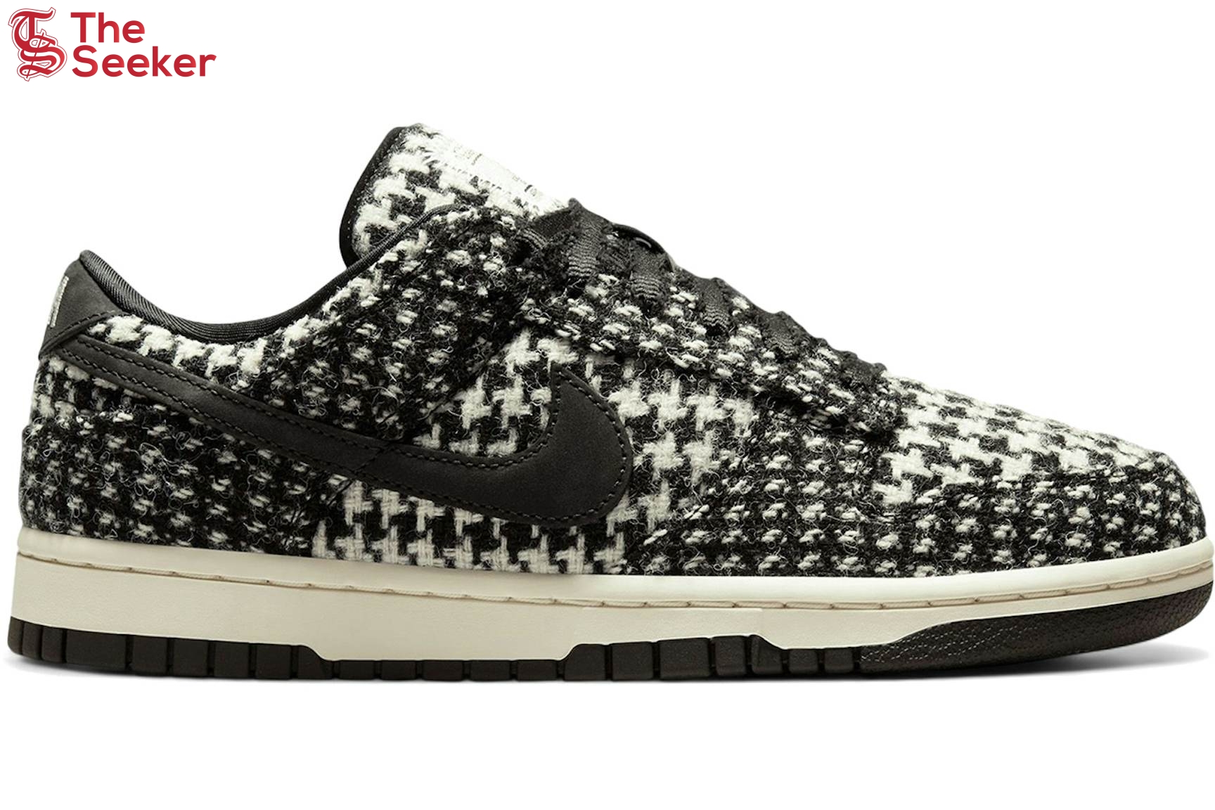 Nike Dunk Low Harris Tweed White Black Multi (Women's)