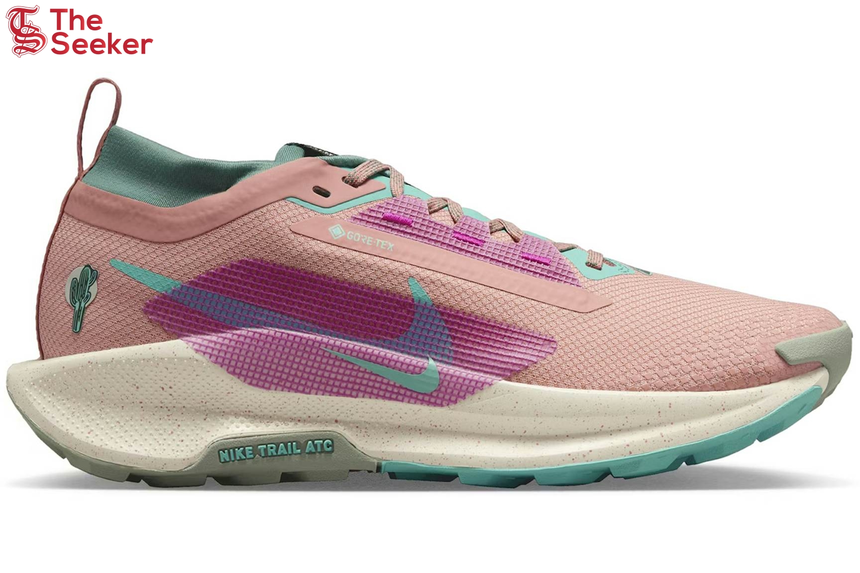Nike-React-Pegasus-Trail-5-Gore-Tex-Red-Stardust-Green-Frost-(Women's)-FQ0912-600