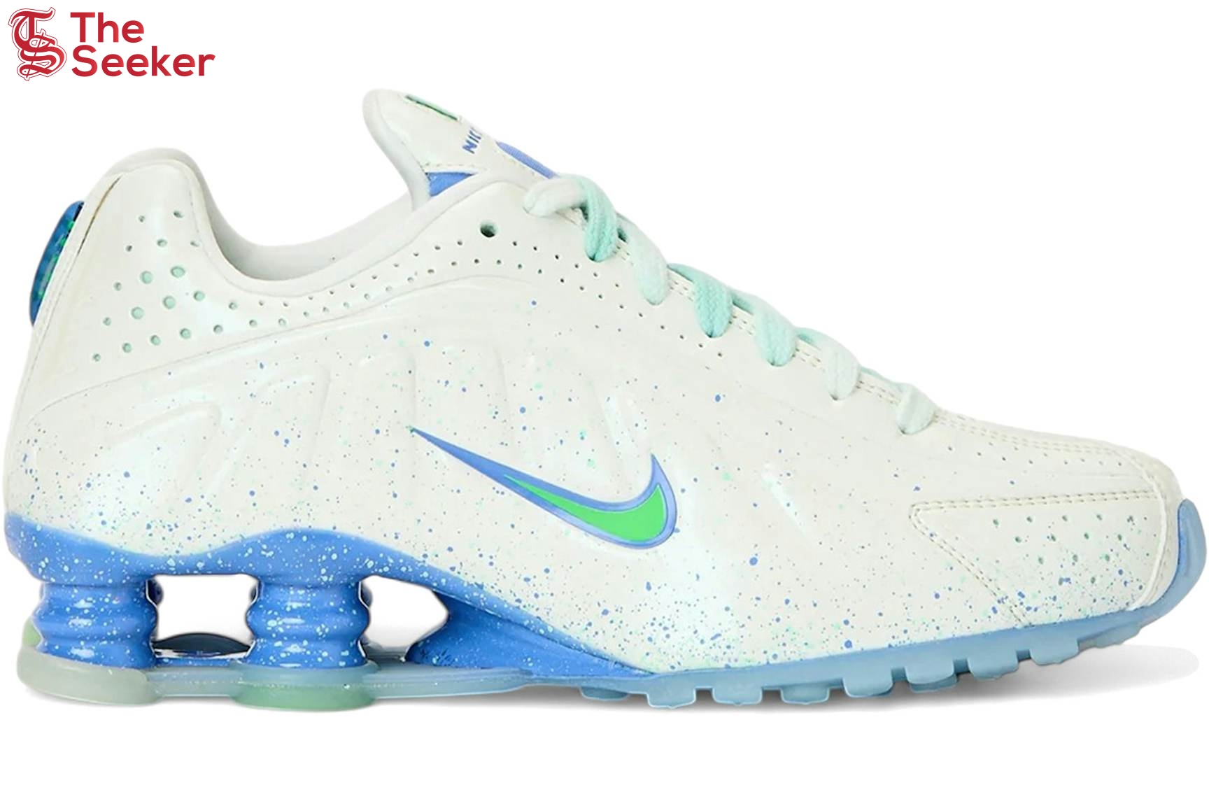 Nike-Shox-R4-AB-White-Green-Strike-Royal-Pulse-(Women's)-IH2343-100