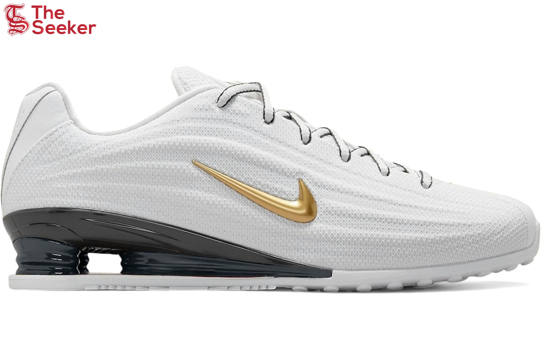 Nike-Shox-Z-White-Metallic-Gold-(Women's)-HQ7540-100