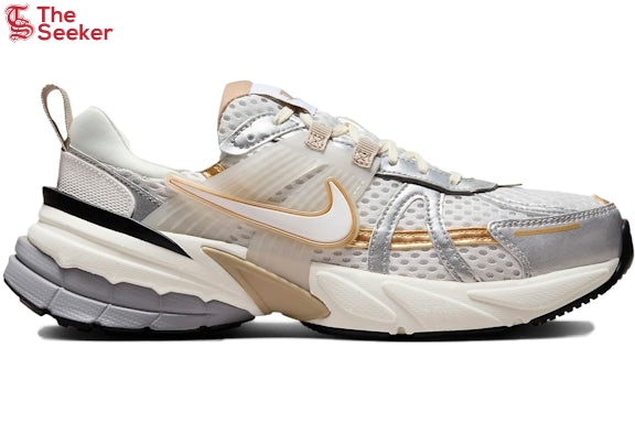 Nike-V2K-Run-Khaki-Metallic-Silver-(Women's)-HJ7245-100