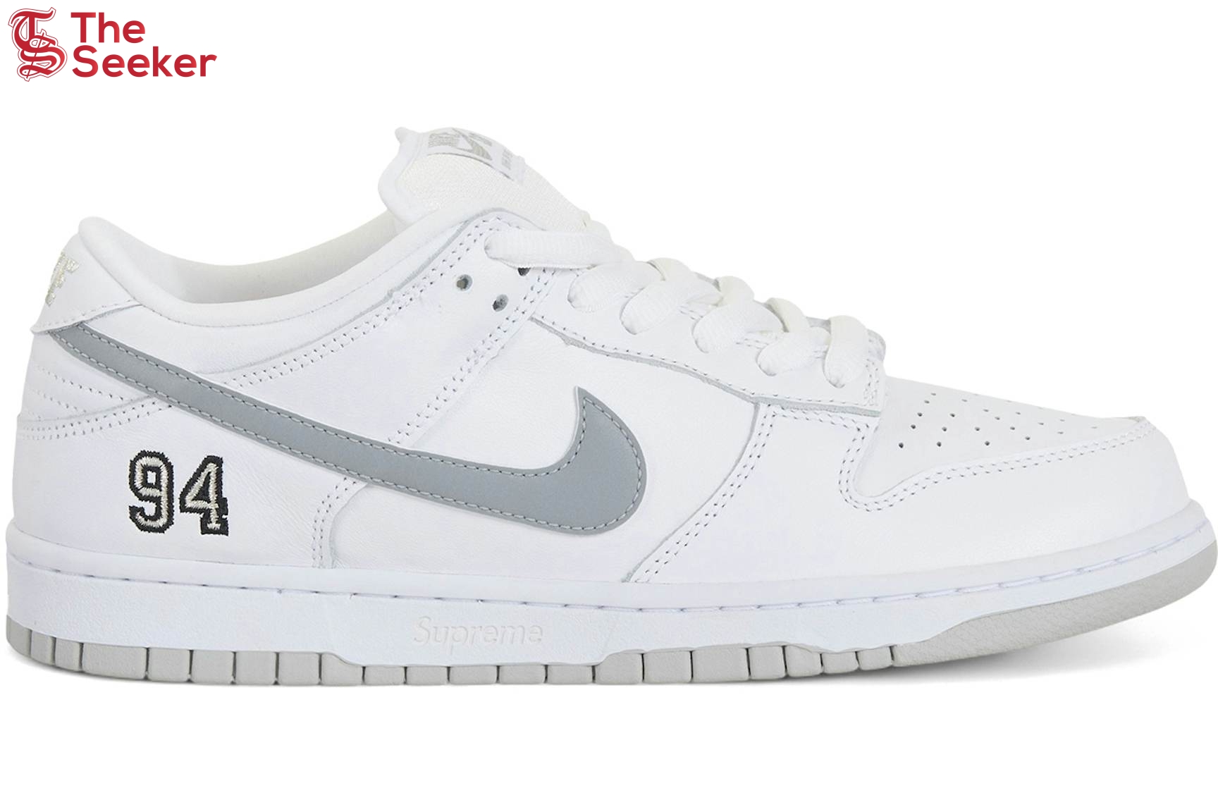 Nike-SB-Dunk-Low-Supreme-94-White-Metallic-Silver-HQ8487-100
