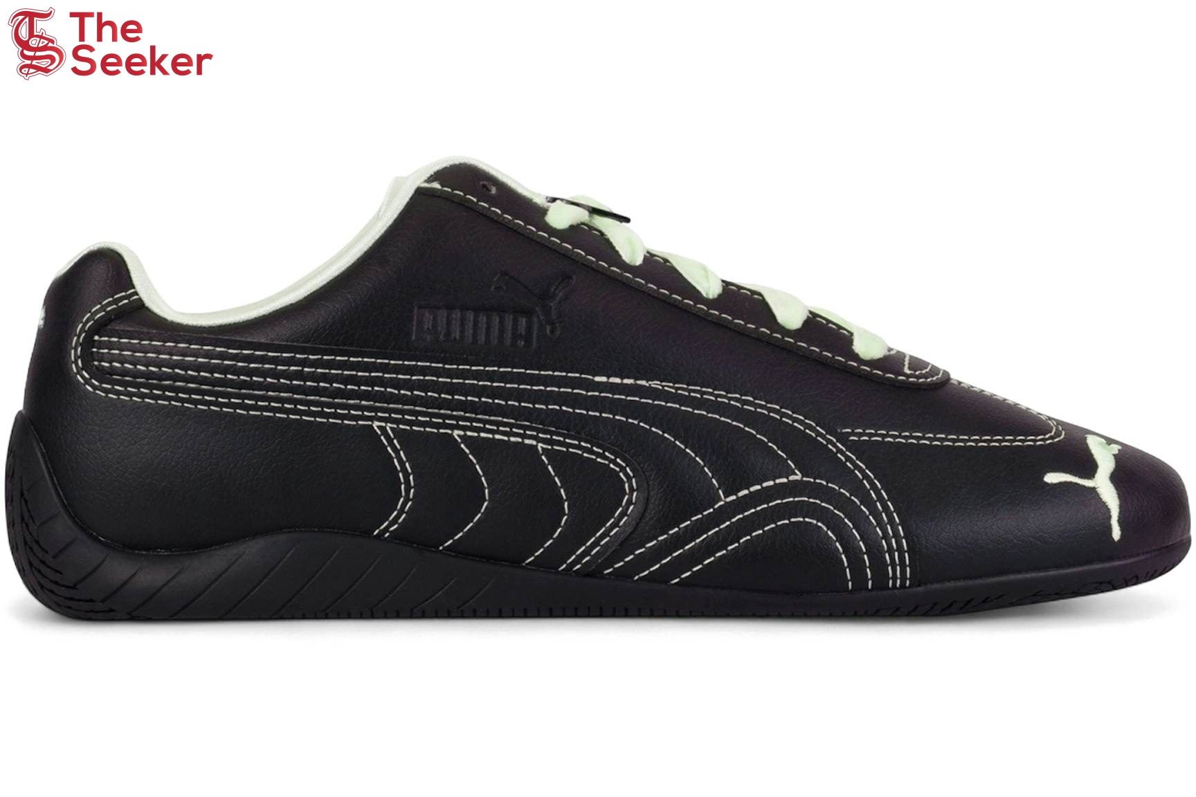 Puma-Speedcat-The-Powerpuff-Girls-Black-Green-Illusion-(Women's)-408101-01