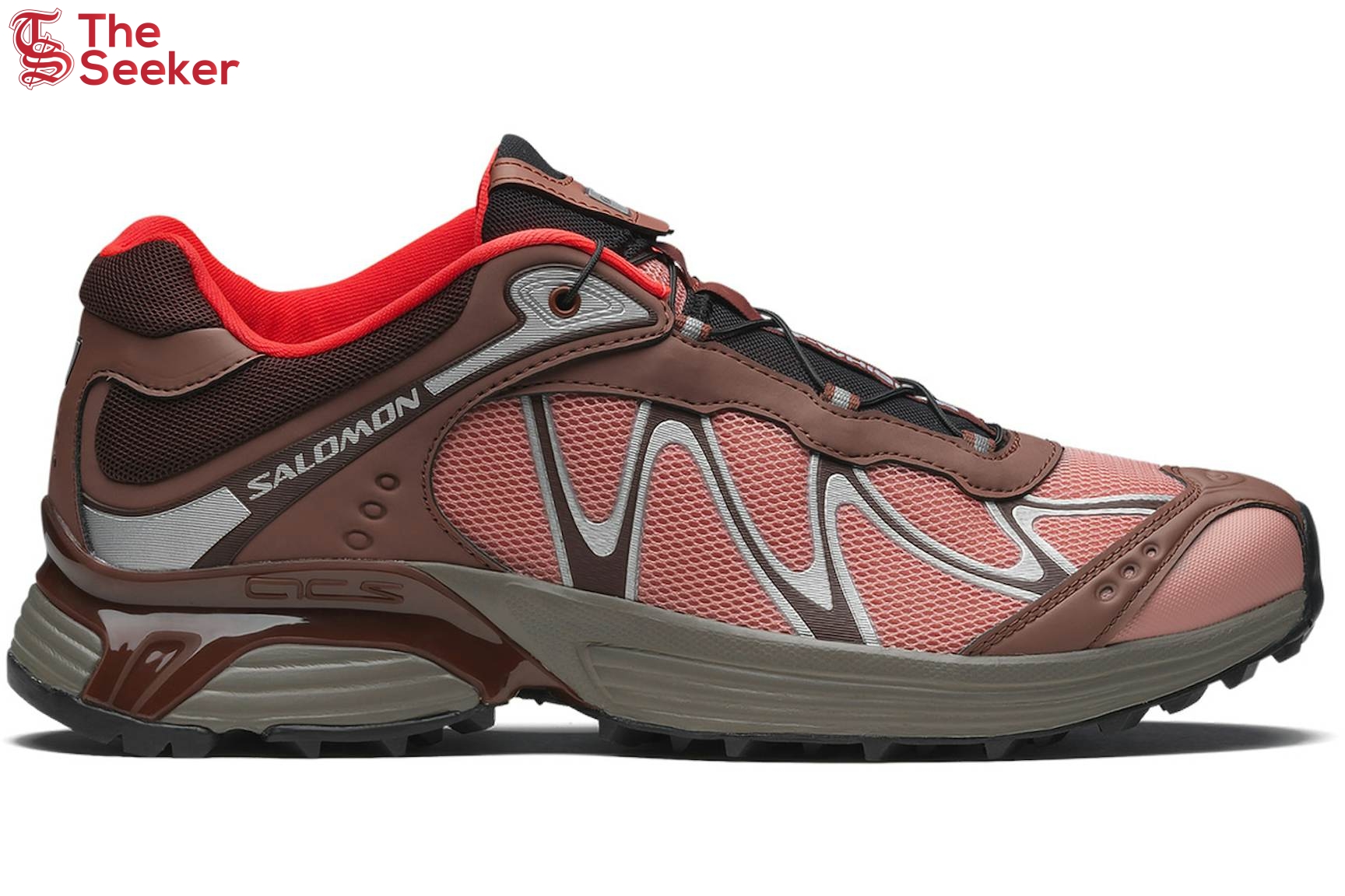 Salomon XT-Whisper Henna Tawny Port Neon Flame