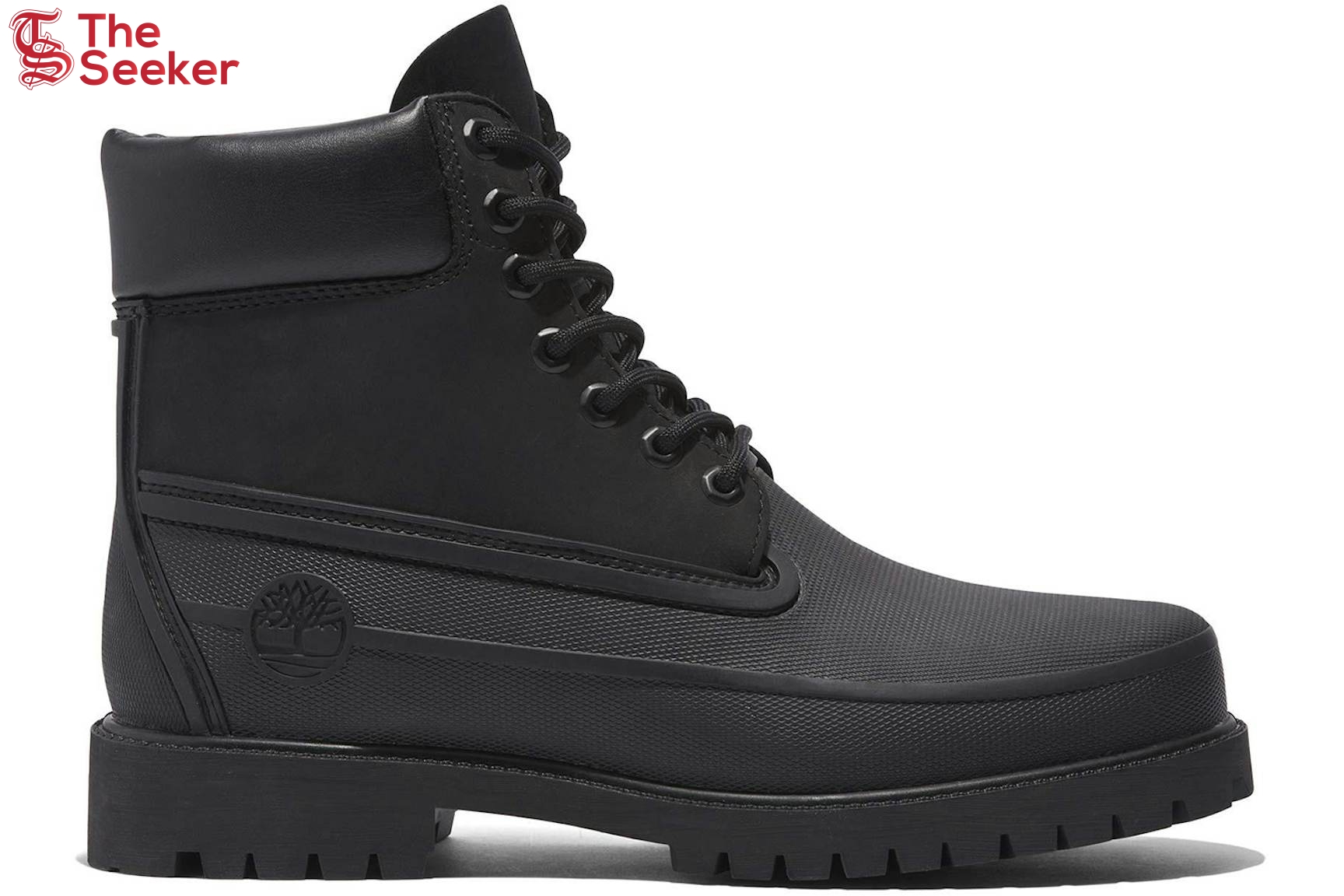 Timberland Rubber Toe 6" Boot Remix Blackout Full Grain