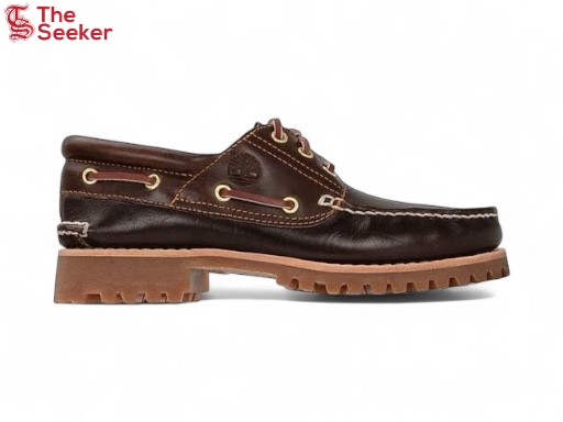 Timberland 3-Eye Lug Handsewn Boat Shoe 'Brown'