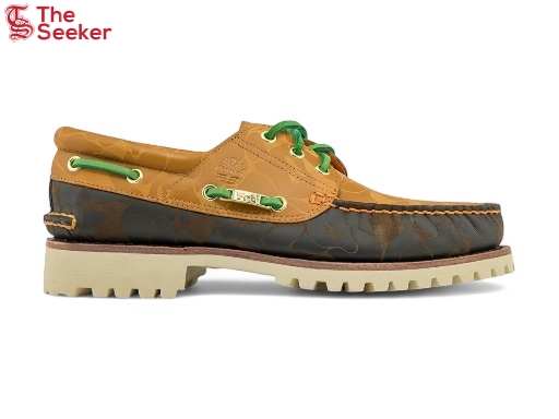 Timberland Bape 3 Eye Classic Hand Sewn Leather Boat