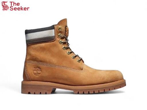 Timberland Heritage 6 Inch Waterproof Boot 'Wheat Nubuck with Black'