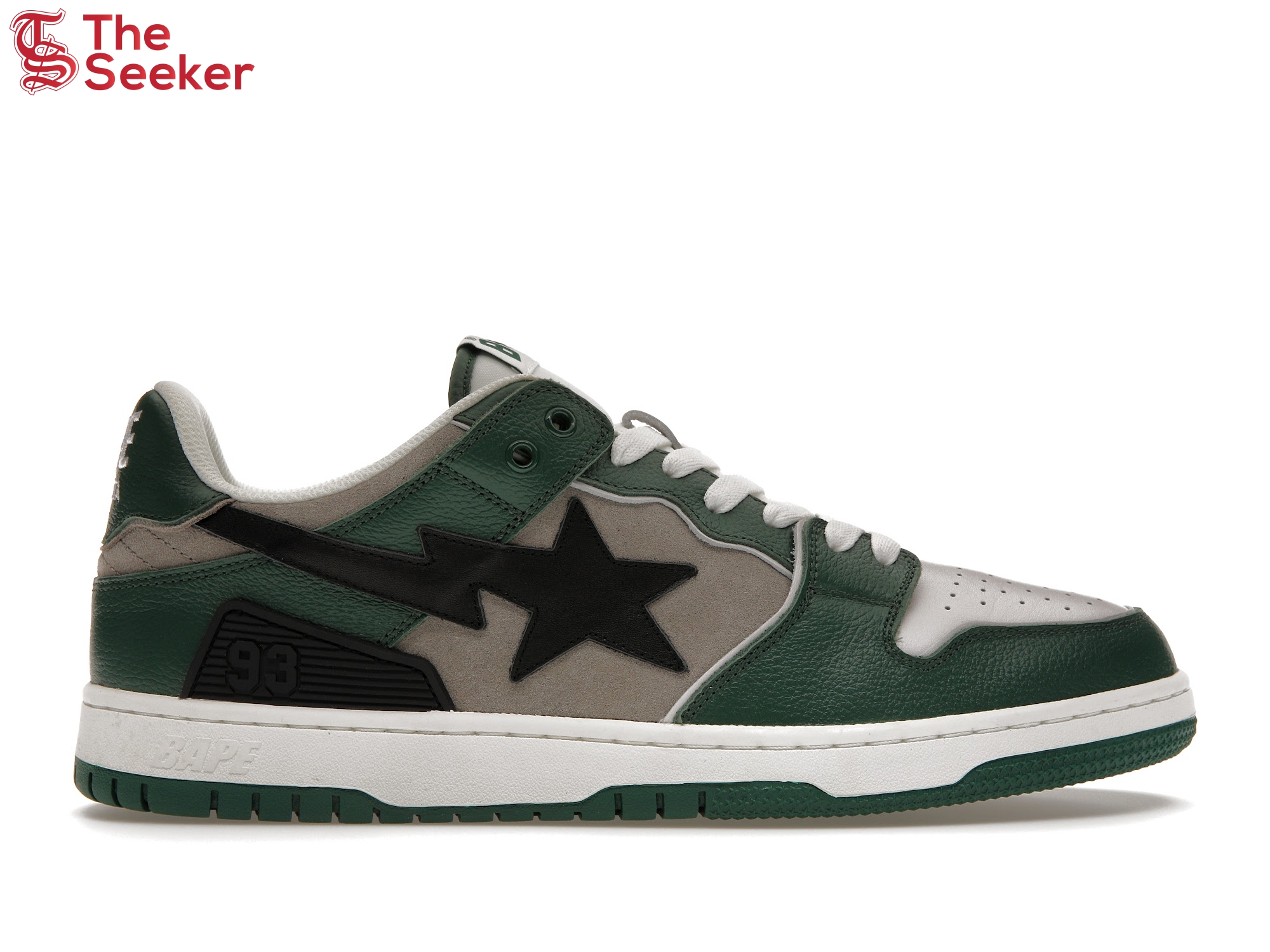 A Bathing Ape Bape SK8 Sta Green Grey