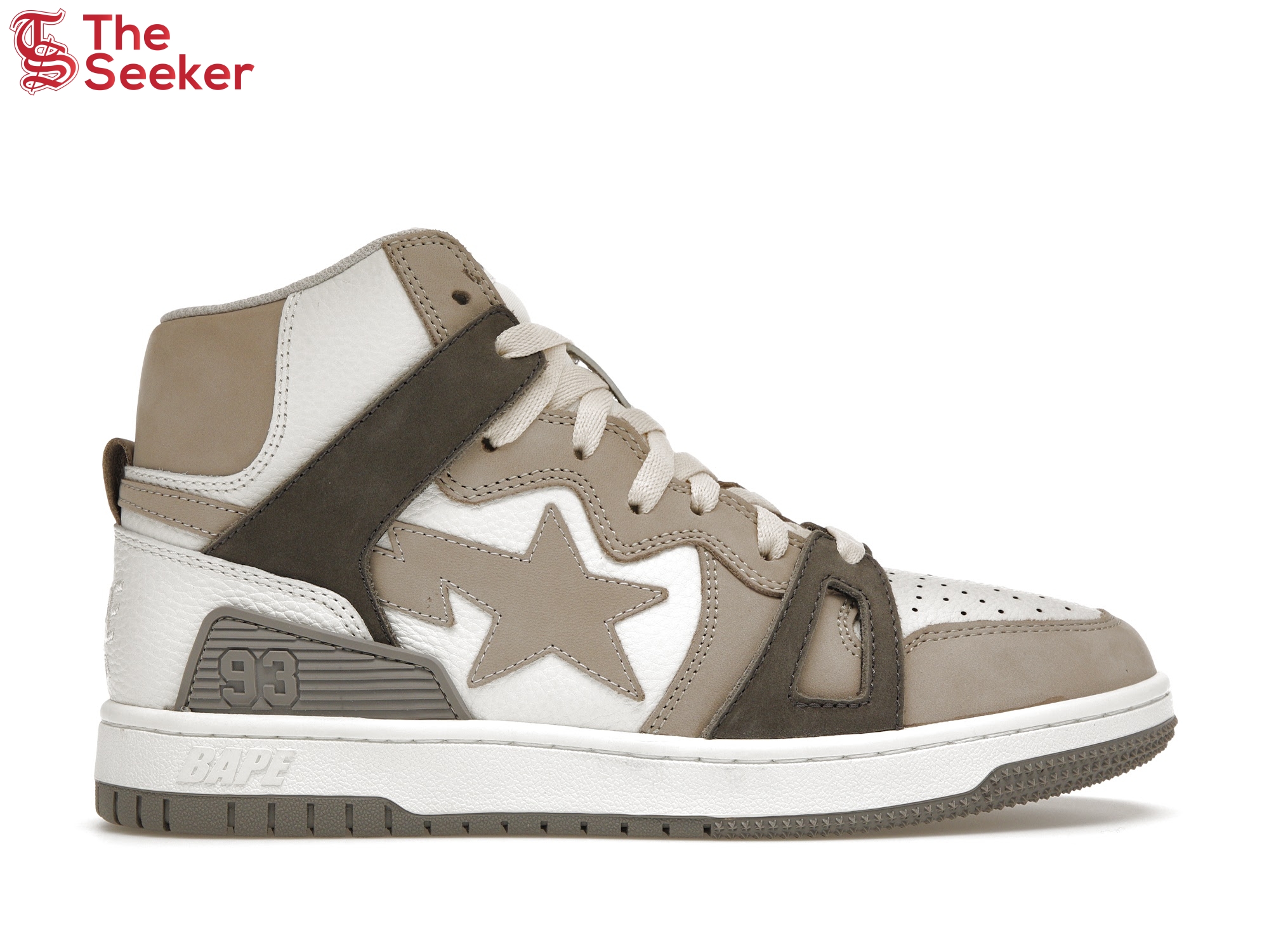 A Bathing Ape Bape Sta 93 Hi Grey