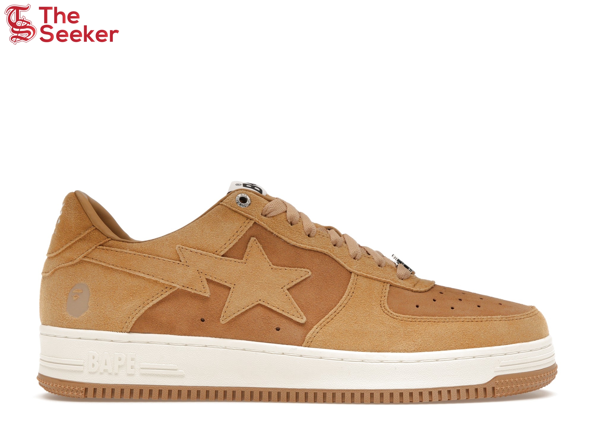 A Bathing Ape Bape Sta Beige Suede