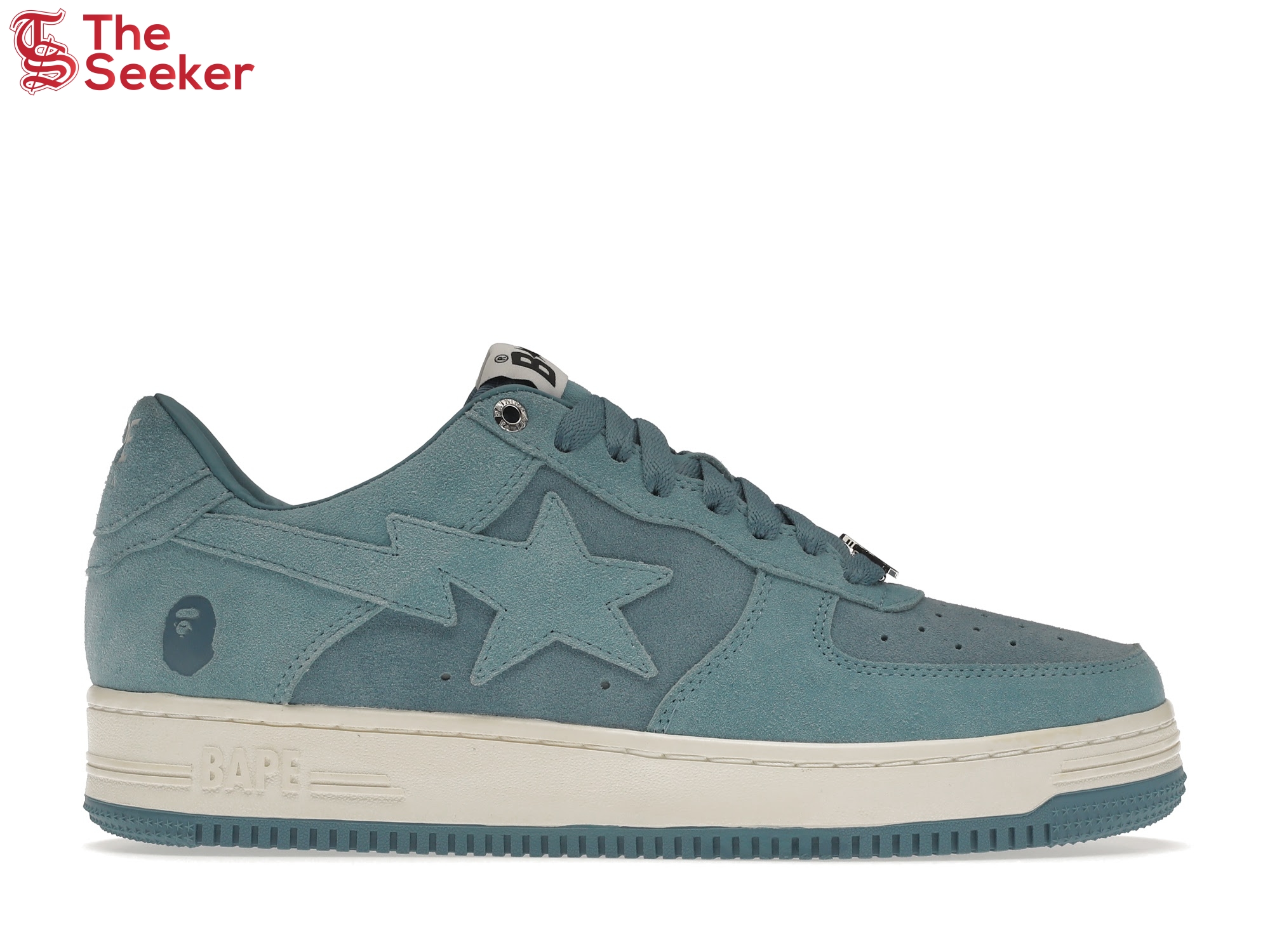 A Bathing Ape Bape Sta Blue Suede