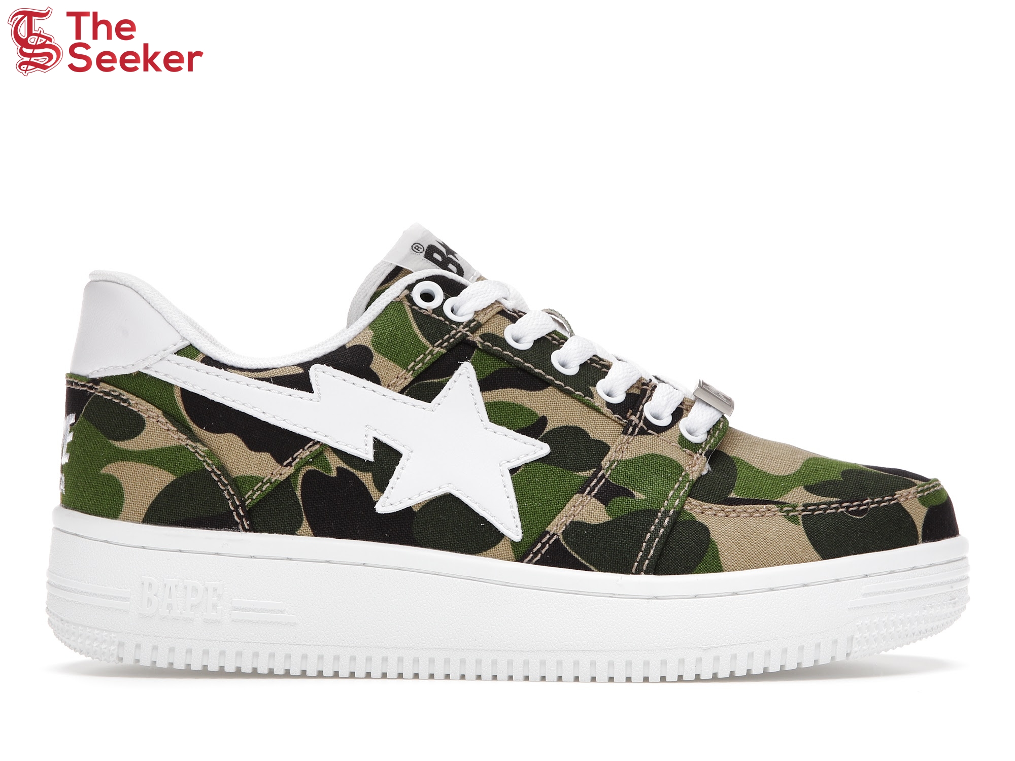 A Bathing Ape Bape Sta Low ABC Camo 20th Anniversary Green