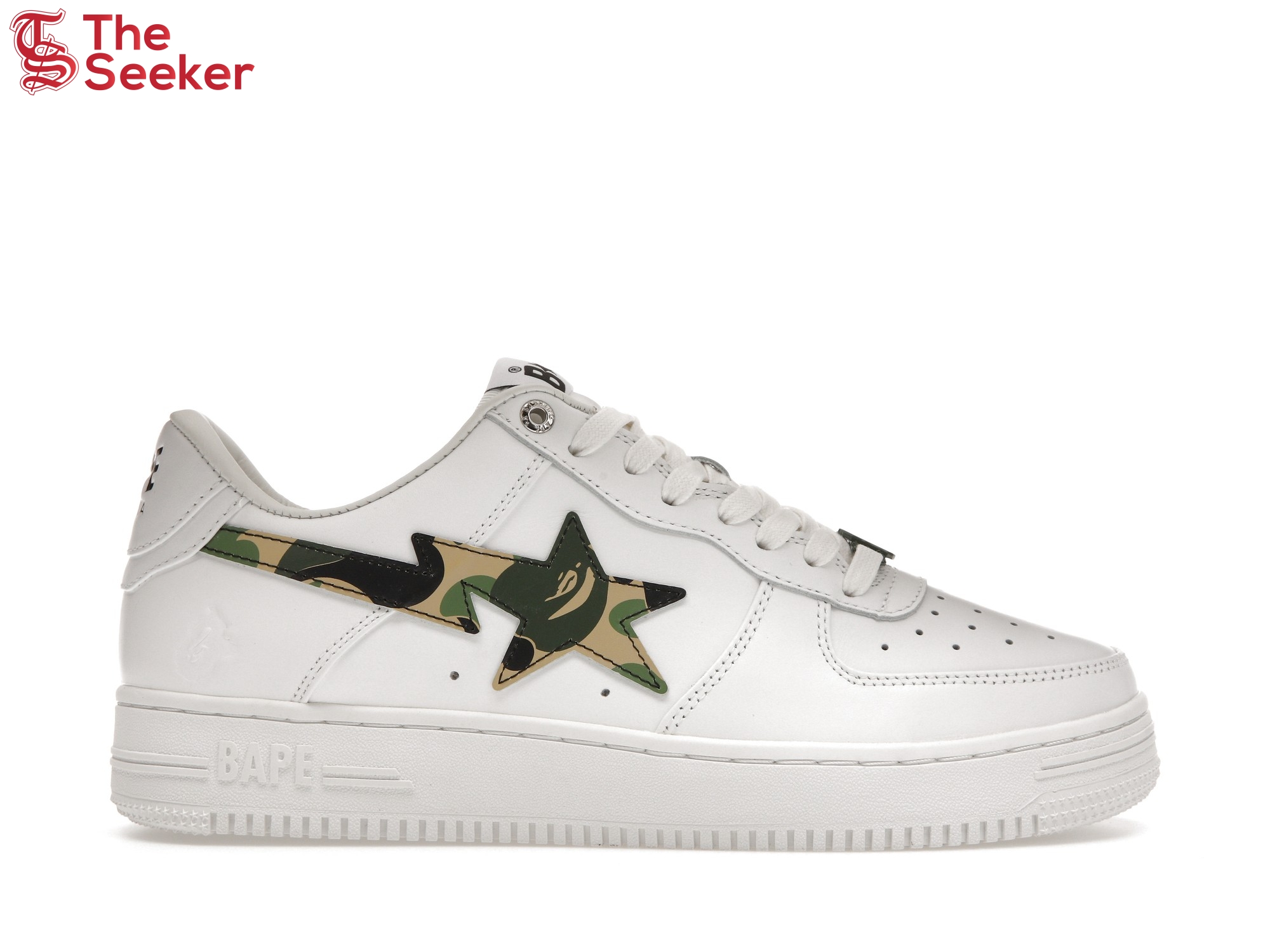 A Bathing Ape Bape Sta Low ABC Camo White Green (2022)