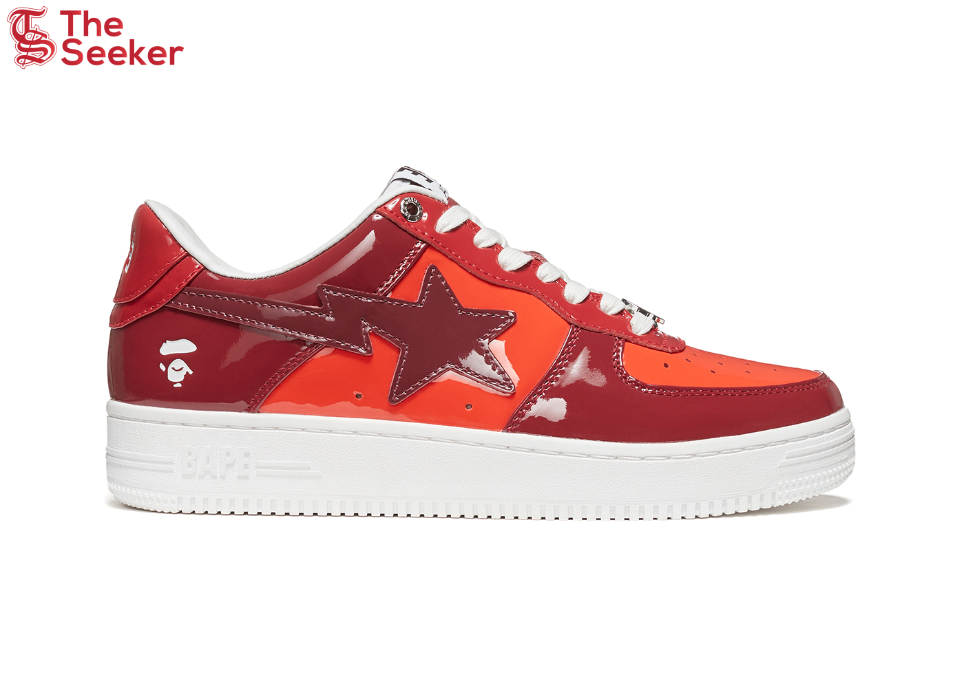 A Bathing Ape Bape Sta Low Color Camo Combo Red