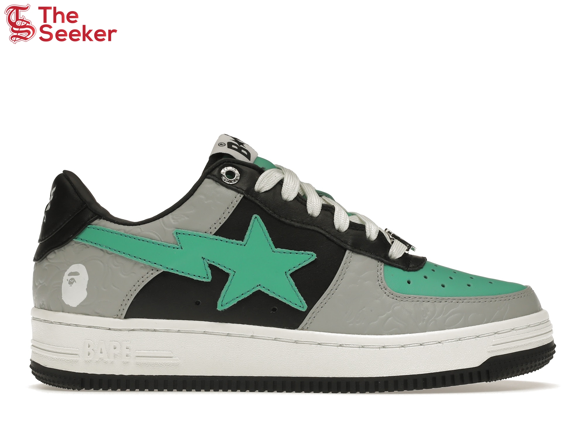 A Bathing Ape Bape Sta Low Grey Green