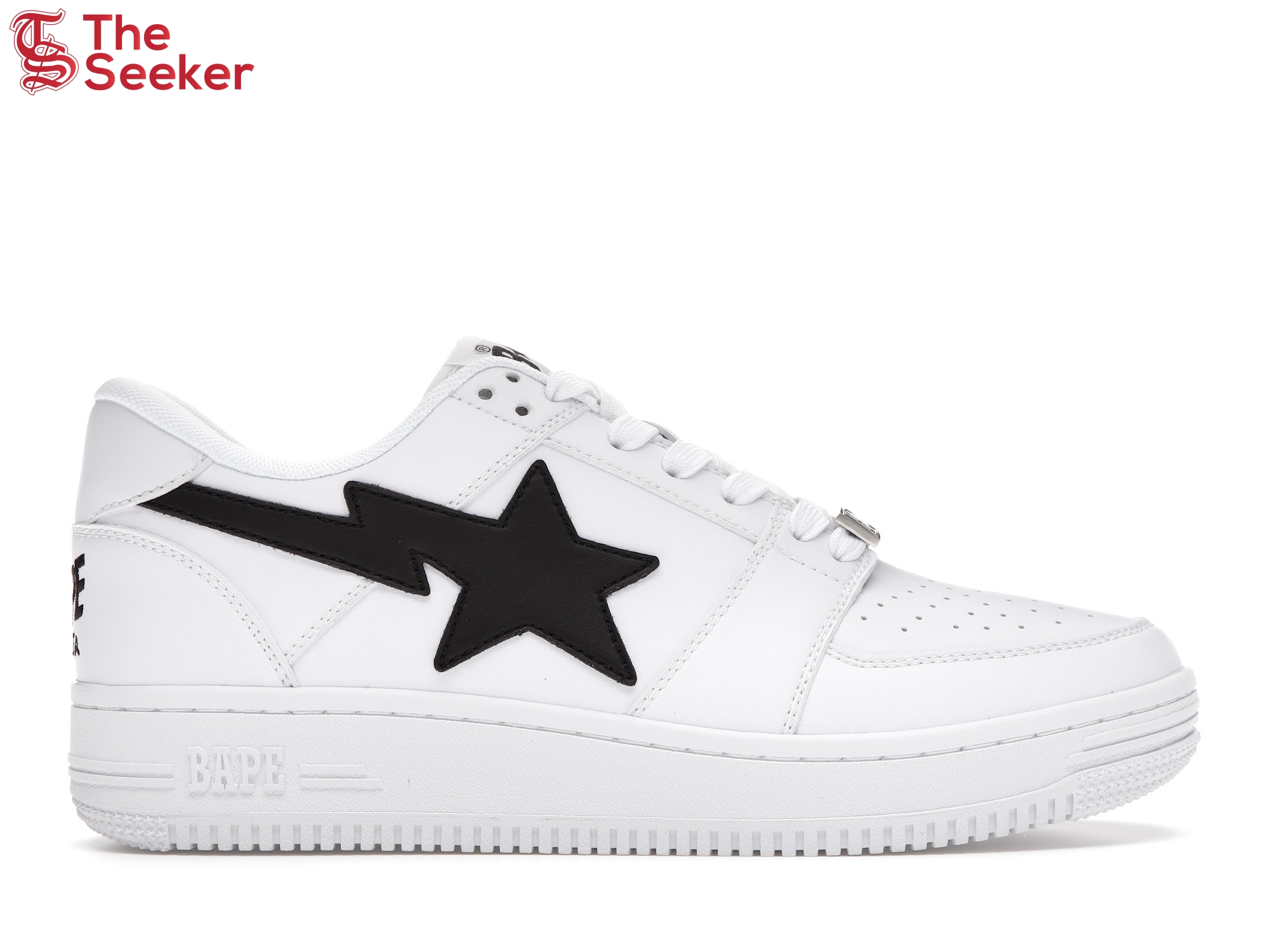 A Bathing Ape Bape Sta Low M1 White Black