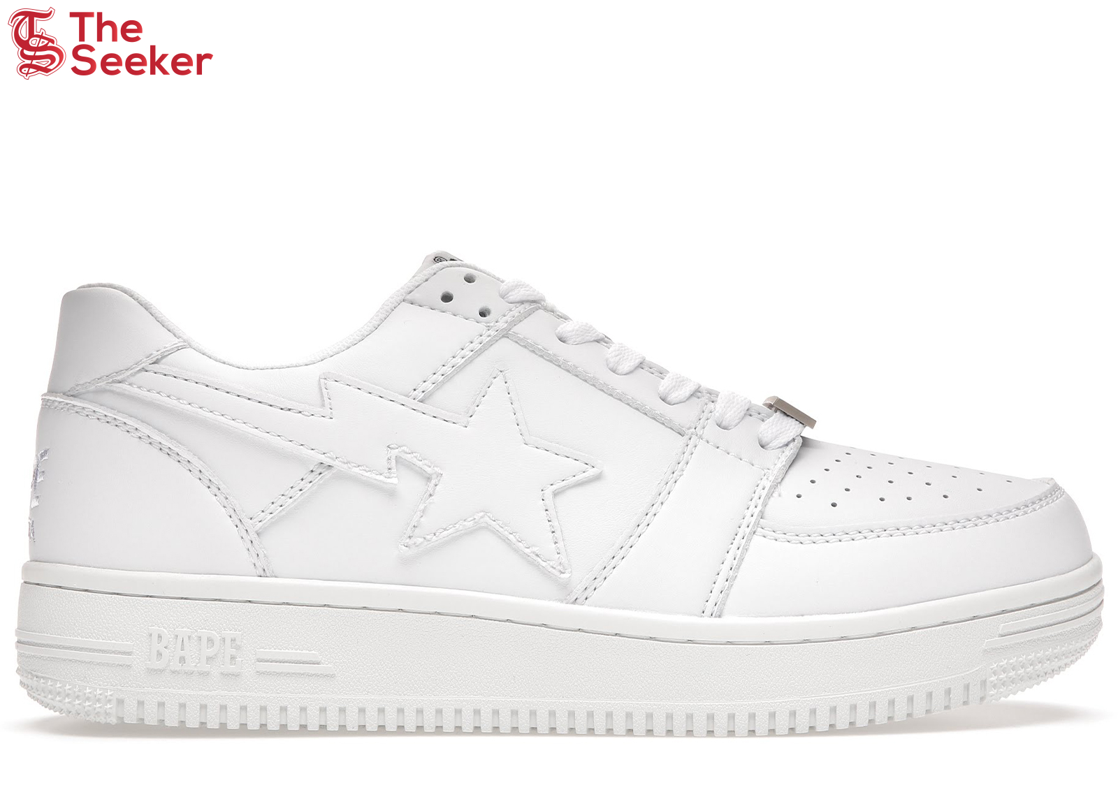 A Bathing Ape Bape Sta Low M2 White Leather (2020)