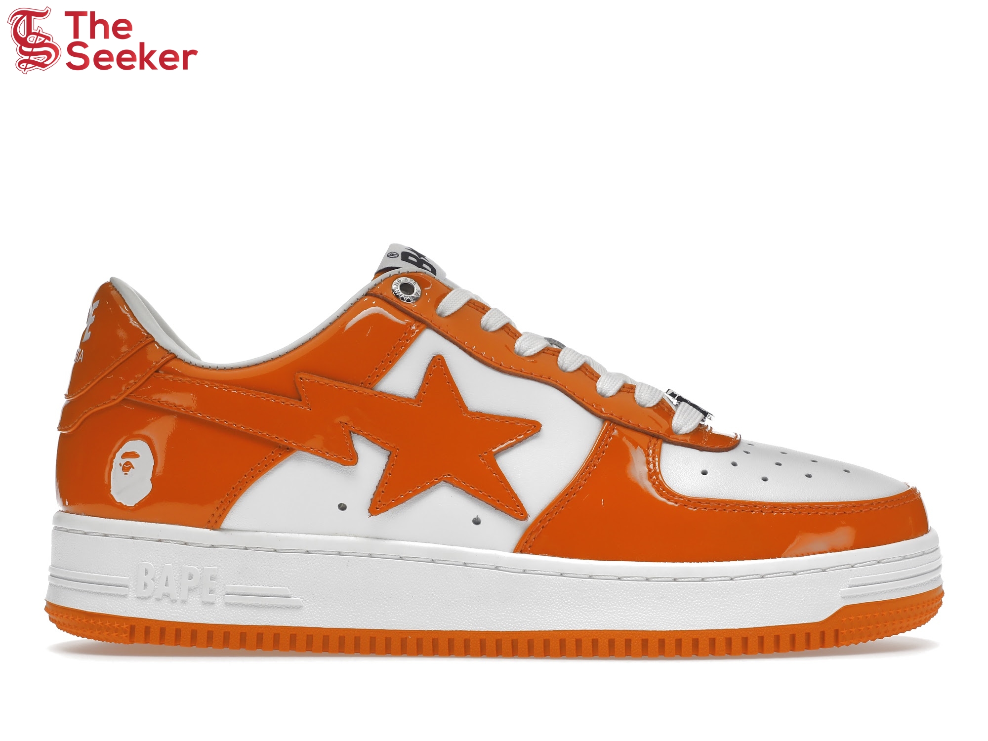 A Bathing Ape Bape Sta Low Orange