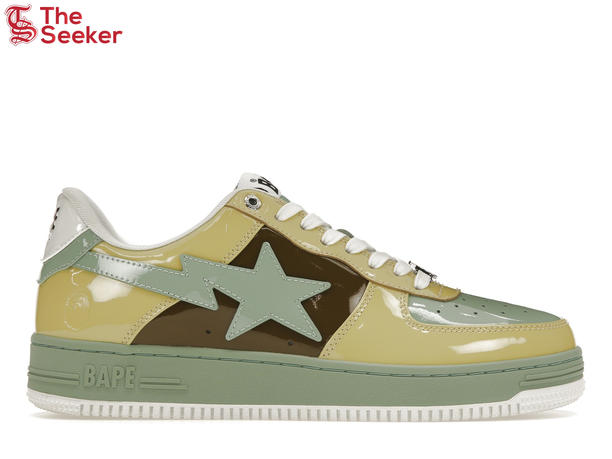 A Bathing Ape Bape Sta Nostalgic Yellow Green