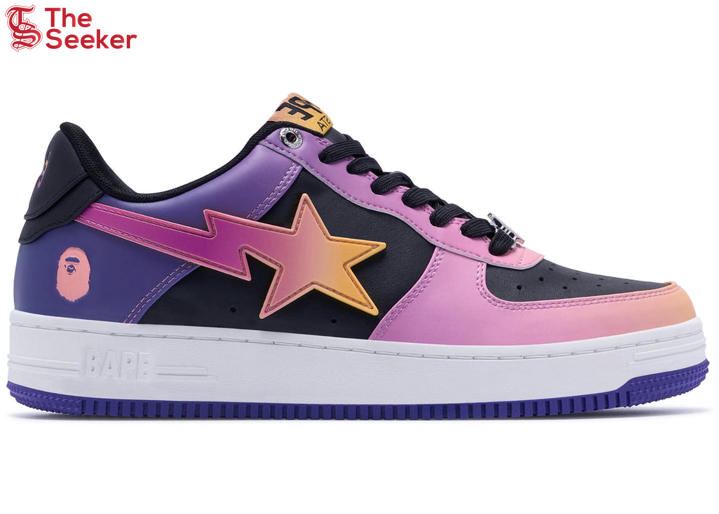 A Bathing Ape Bape Sta Purple Gradation