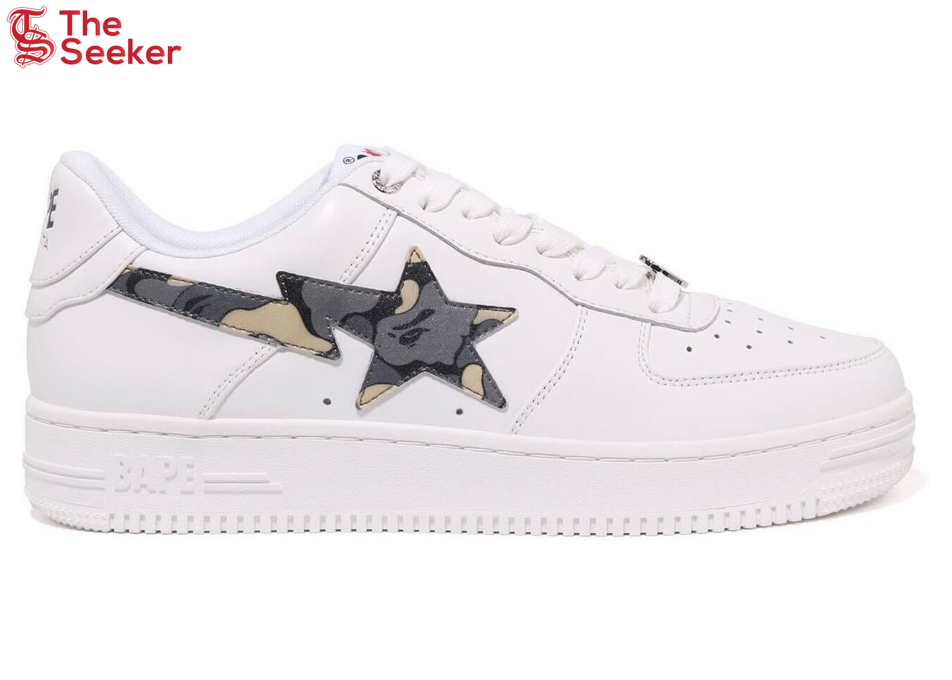 A Bathing Ape Bape Sta White Multi Camo Bape US Exclusive