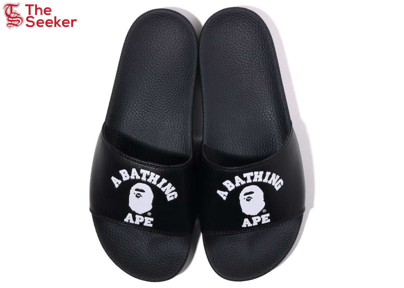 A Bathing Ape College Slide Sandal Online Exclusive Black (2022)