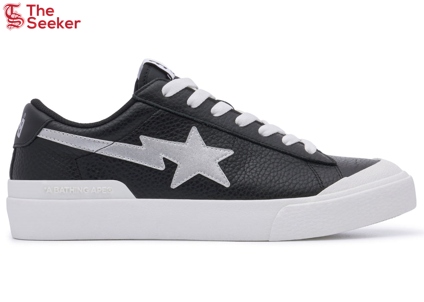 A Bathing Ape Mad Sta Black Silver