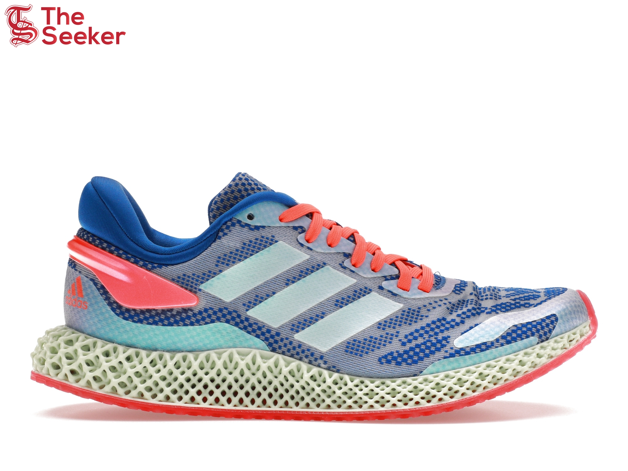 adidas 4D Run 1.0 Glory Blue Solar Red