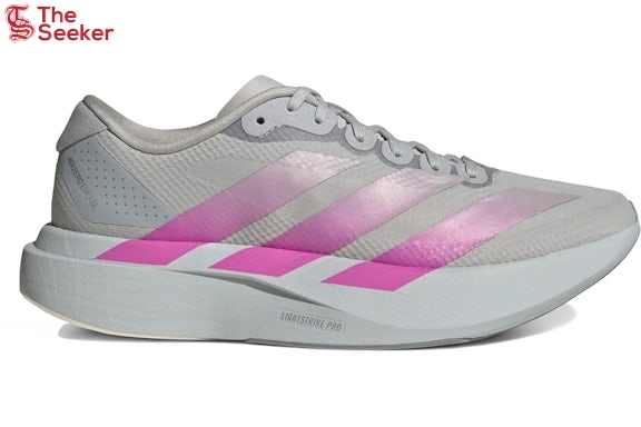 adidas-Adizero-Evo-SL-Grey-Lucid-Fuchsia-(Women's)-KJ2000