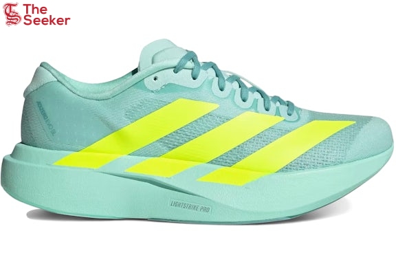 adidas-Adizero-Evo-SL-Semi-Flash-Aqua-Lucid-Lemon-(Women's)-JS4452