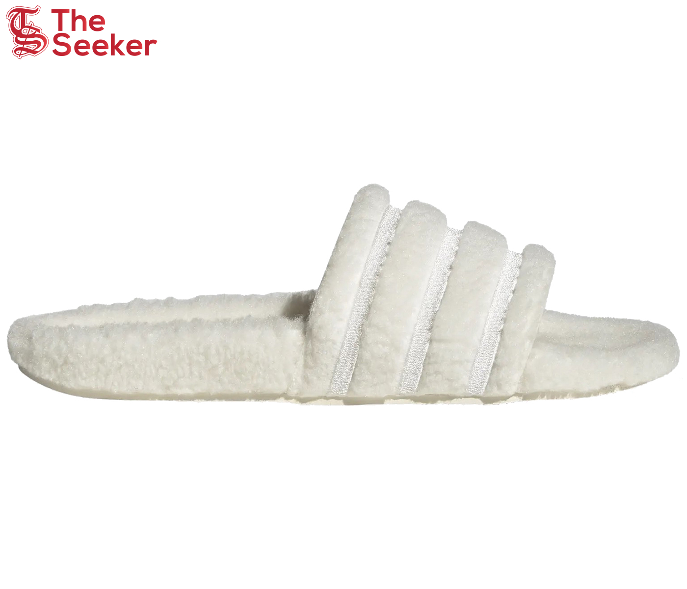 adidas Adilette Cozy Slides Off White