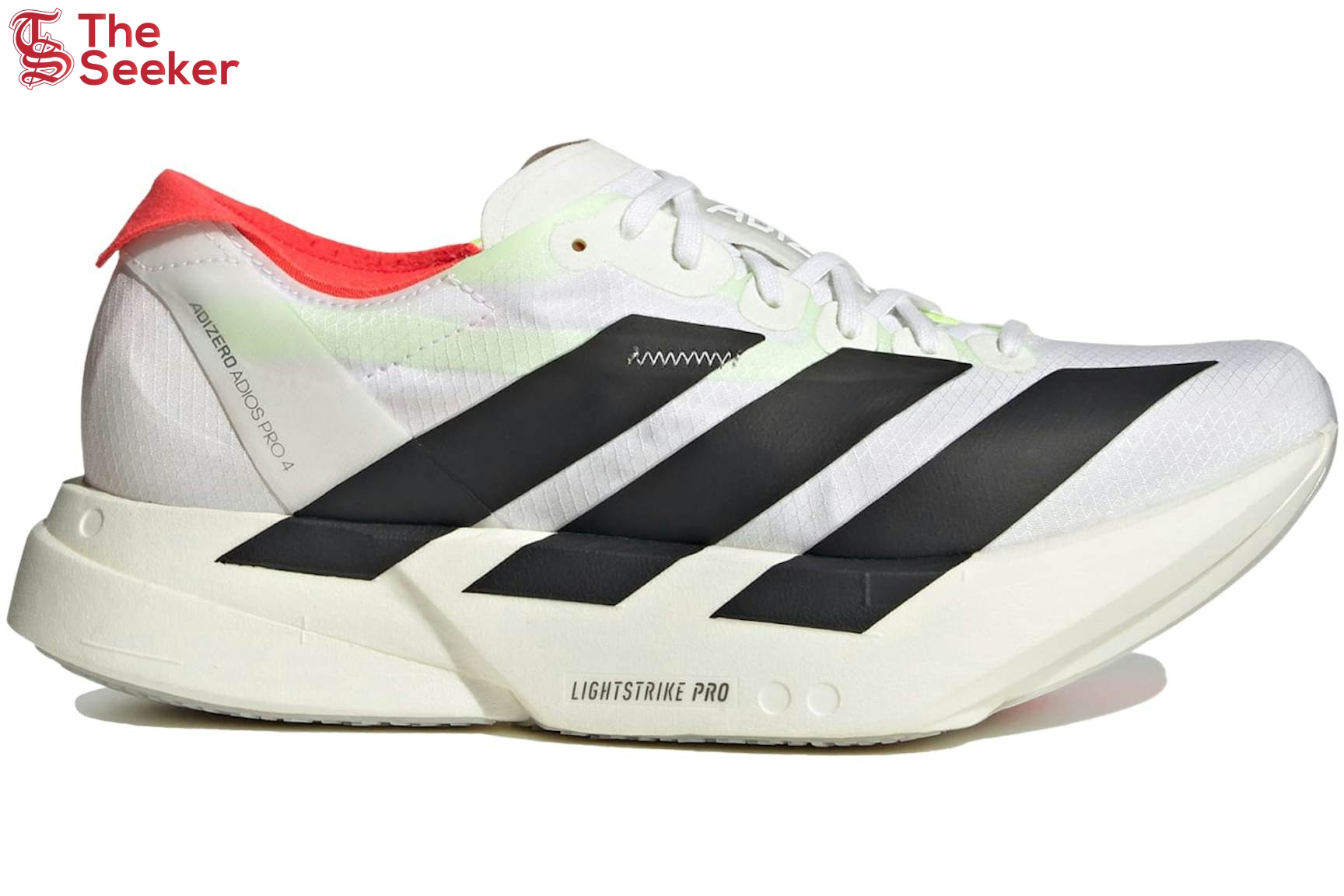 adidas Adizero Adios Pro 4 White Black Red (Women's)